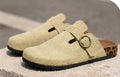 Mule beige pour été